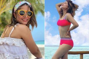 Hina Khan's Maldives sojourn is a treat for the eyes; see pictures