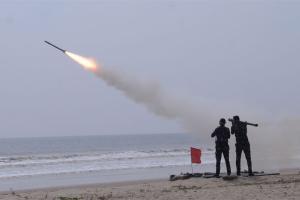 IAF testfires 10 Akash missiles to 'shoot down' enemy fighters