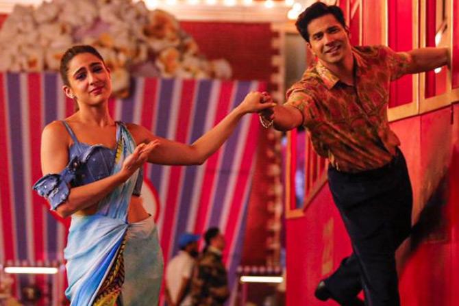 A still from the song