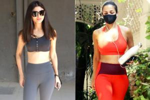 Mouni Roy and Malaika Arora slay it in gym wear