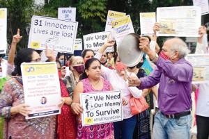 Mumbai: PMC bank depositors threaten to go on hunger strike
