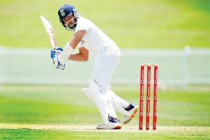 It's a Shaw shot in the opening Test at Adelaide!