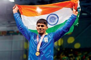 Wrestler Rahul Aware: Will win World Cup gold, dedicate it to police