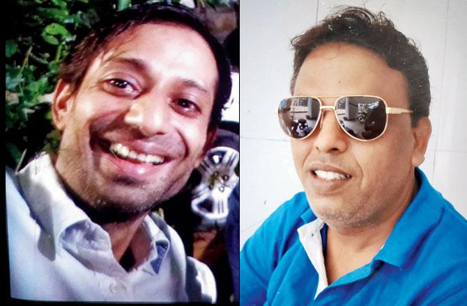Main supplier Rigel Mahakal; (right) Mohammad Azam Jumman Shaikh