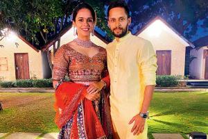 Saina Nehwal, P Kashyap get mushy on second wedding anniversary