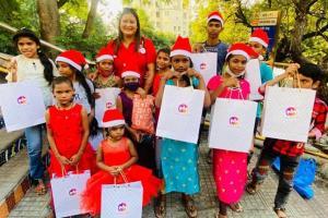 Seema Singh organised a fun-filled Christmas for less privileged kids