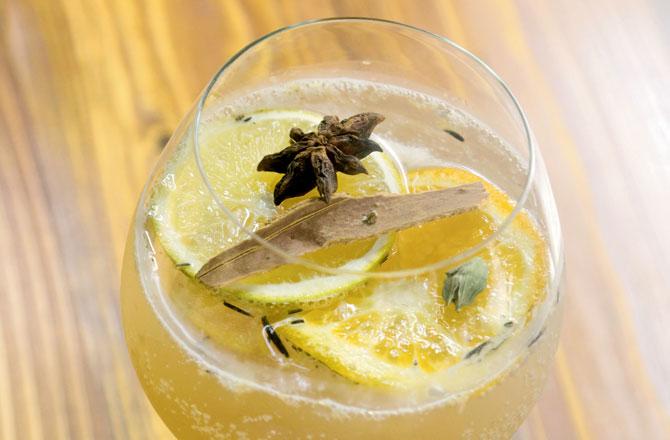Spiced citrus cooler