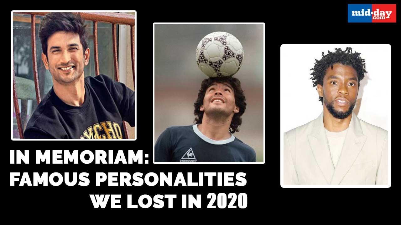 In Memoriam: Famous personalities we lost in 2020