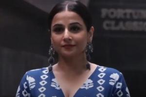 Vidya Balan's cleanliness drive on vacation is a must-watch