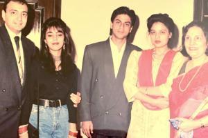 Viveck Vaswani reminisces about the old days as he shares pic with SRK