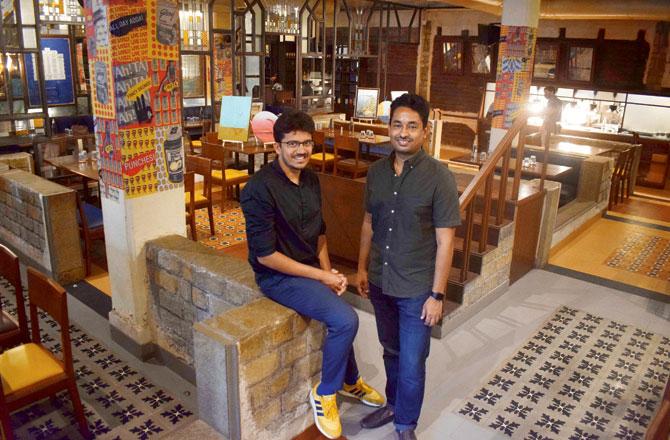 Yash Bhanage (left) and Sameer Seth