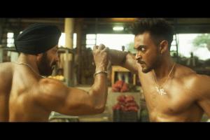 Salman Khan unveils Aayush Sharma's first look from Antim...