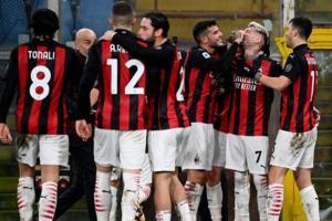 Milan down Sampdoria 2-1 to maintain lead