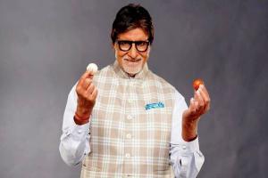 It was sweet torture for Amitabh Bachchan during a recent shoot