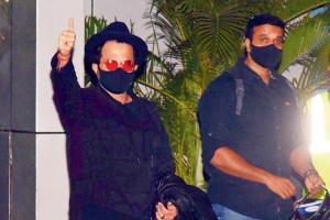 Anil Kapoor returns to Mumbai after Jug Jugg Jeeyo shoot gets stalled