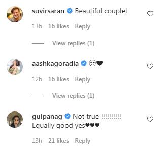 Instagram comments