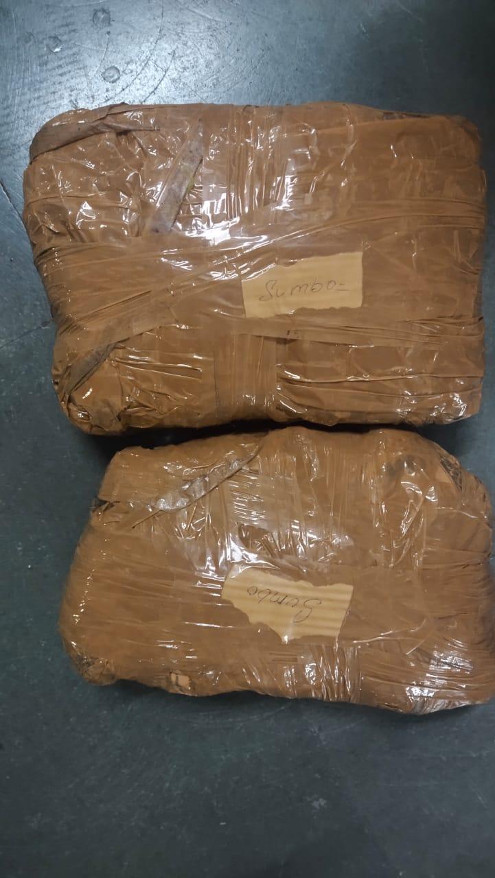 The seized contraband