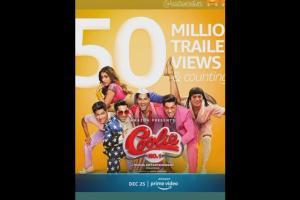 Coolie No. 1 trailer fetches 50 million views, Sara shares excitement