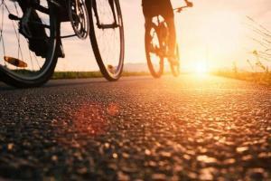 Railway top cop peddles 600-kilometre to promote cycling
