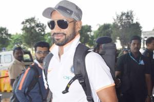 Dhawan has nothing but 'good luck for the boys' for Day/Night Test