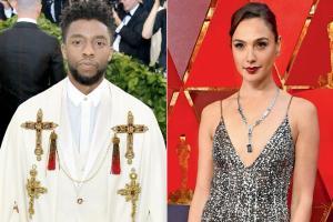 Chadwick Boseman, Gal Gadot, Kevin Bacon and Kevin Hart honoured Chadwick Boseman, Gal Gadot, Kevin Bacon and Kevin Hart honoured