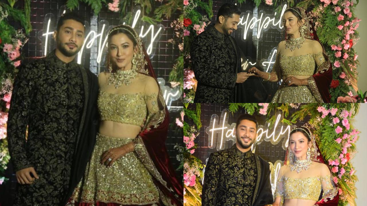 Inside Pictures: Gauahar Khan and Zaid Darbar host a grand wedding reception!