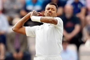 Hardik's batting show improves his chances of inclusion in Test squad