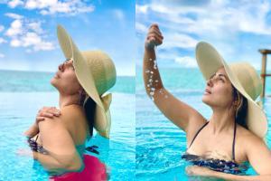 Hina Khan makes a splash in her amazing Maldives' vacation picture