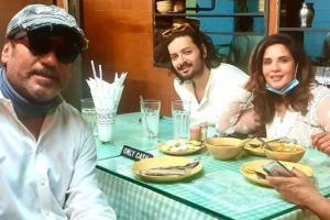 Ali Fazal and Richa Chadha enjoy lunch with Jackie Shroff, Nandita Das