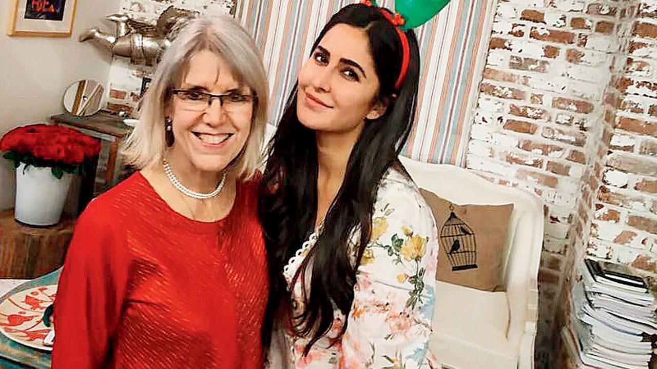 Katrina Kaif provides a helping hand for mom Suzanne Turquotte