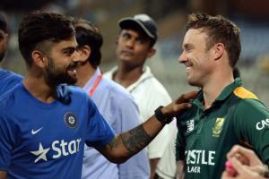 Might text AB de Villiers tonight: Virat Kohli jokes on his ramp shot
