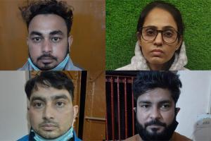 Mumbai: 4 persons held for duping people on pretext of insurance money