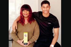 Rashford's mom would skip meals to raise footballer and two sons