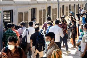 Mumbai: Railway cops rescue man knocked down by express train