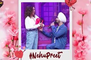 The Kapil Sharma Show: Neha Kakkar and Rohanpreet Singh indulge in PDA