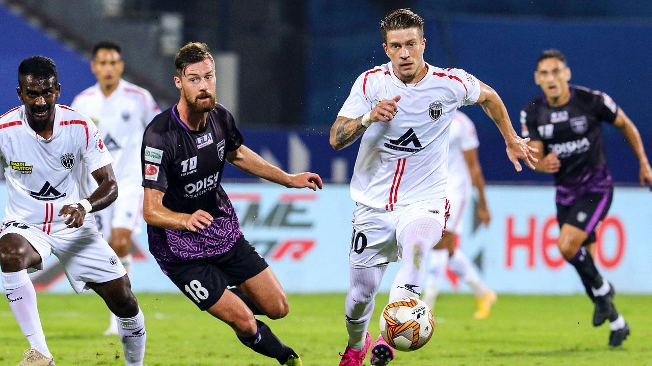 ISL: Odisha FC hold NorthEast United 2-2