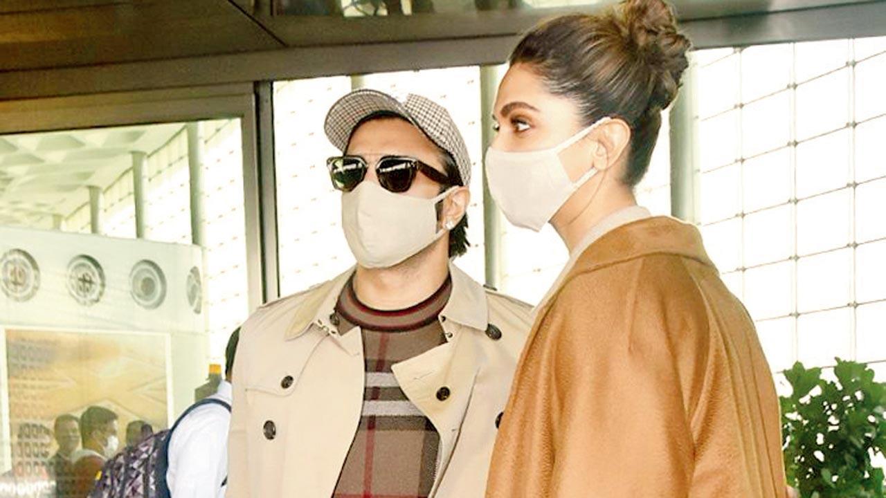 Year-end break: Ranveer Singh and Deepika Padukone jet off to Jaipur