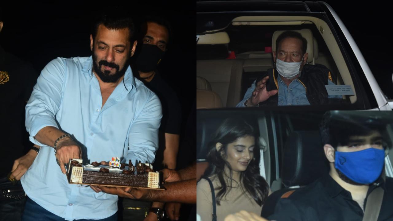 Salman Khan's 55th birthday: Actor celebrates at his Panvel farmhouse; B-town celebs drive down