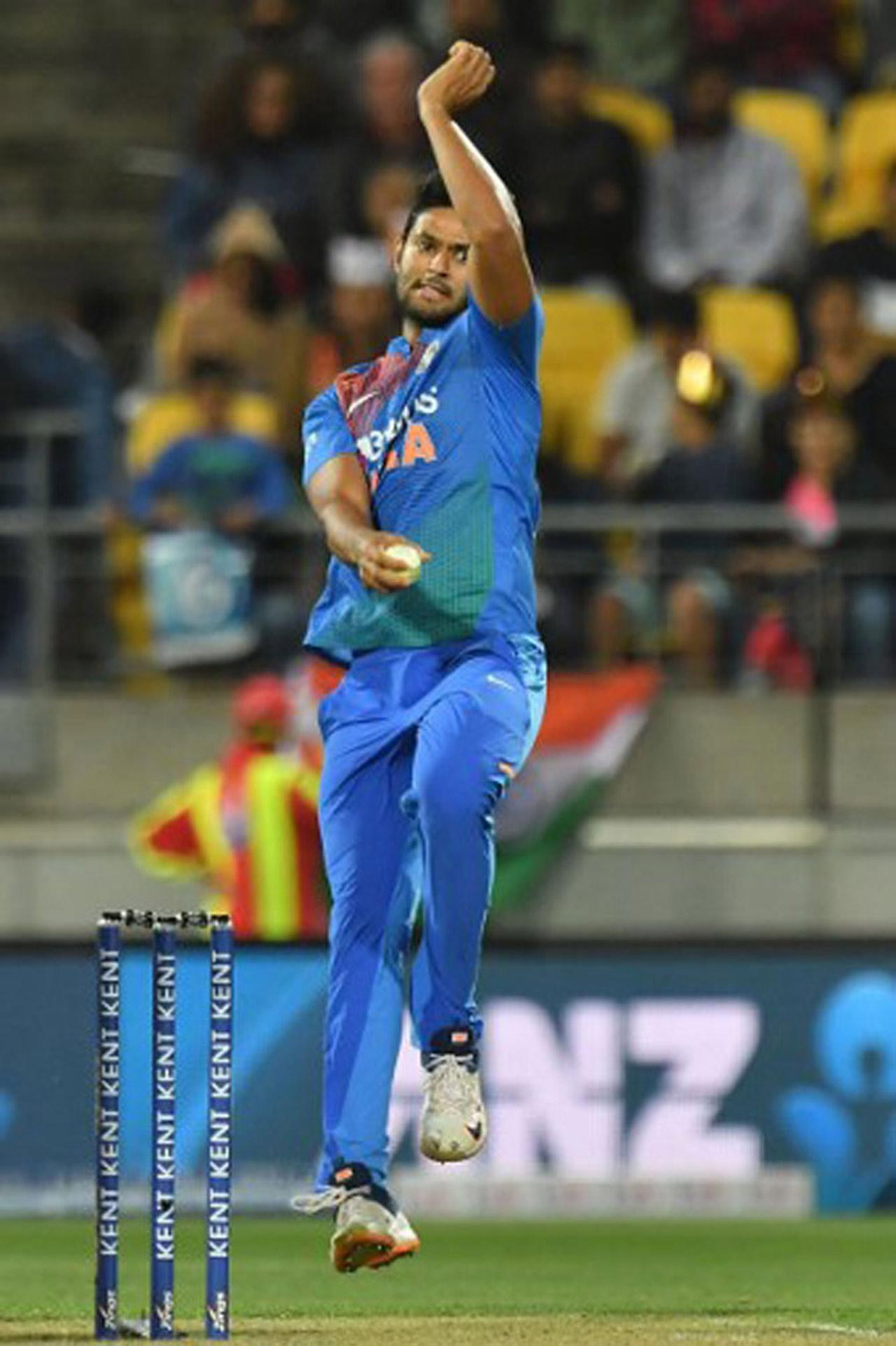 During the fifth T20I between India and New Zealand on February 5, 2020, Shivam Dube bowled the second-most expensive over in a T20I match after he conceded 34 runs. Tim Seifert and Ross Taylor scored 17 runs each off his over.