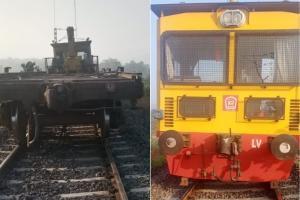 Derailment on Konkan Railway delays Goa-Mumbai Tejas Express on day 1
