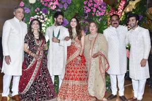 Married during the pandemic: Celebrity weddings that made headlines Armaan Jain and Anissa Malhotra tied the knot in a grand Indian wedding on February 3, 2020 (Picture courtesy/Yogen Shah)