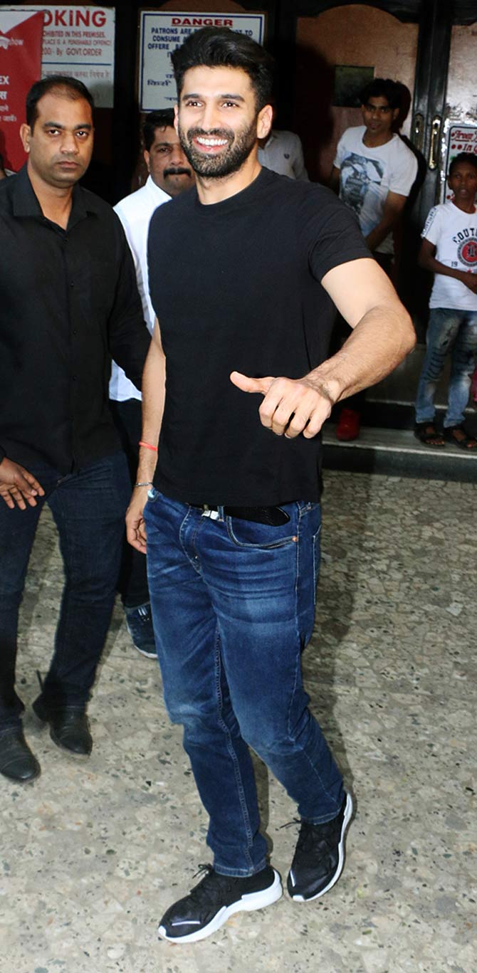 And here comes Aditya Roy Kapur, who looks elated at the response his film Malang has been getting by fans and critics alike. This thriller has already turned out to be his biggest solo opener at the box-office.