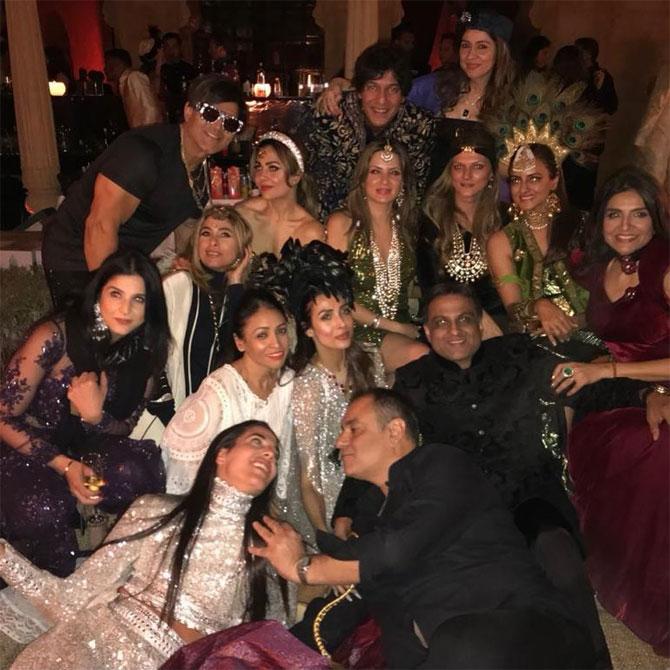 Another group photo for the win! Arvind Dubash's celebrity guests trended his 50th birthday bash on social media with the hashtags #LeBalOriental and #GoneWithTheArvind.