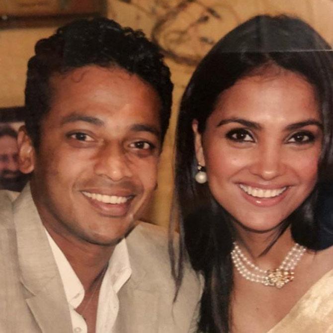 Lara Dutta and Mahesh Bhupathi's wedding ceremony was held in Bandra and was attended by their family and close friends.
8 years ago today, I signed my life away to @larabhupathi ... #throwback