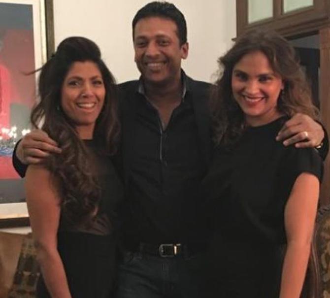 While Lara Dutta previously dated Kelly Dorji for nine years, Mahesh Bhupathi was married to model Shvetha Jaishankar from 2002 to 2009