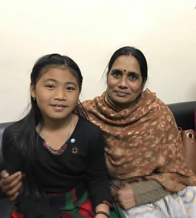 Now, the eight-year-old will be coming to Mumbai on two occasions — to give a TED talk in Worli later this month as well as attend an event in Bandra in March where she will campaign for Clean Mumbai, climate change and to save Aarey Forest. 
In photo: Kangujam with Nirbhaya's mother.