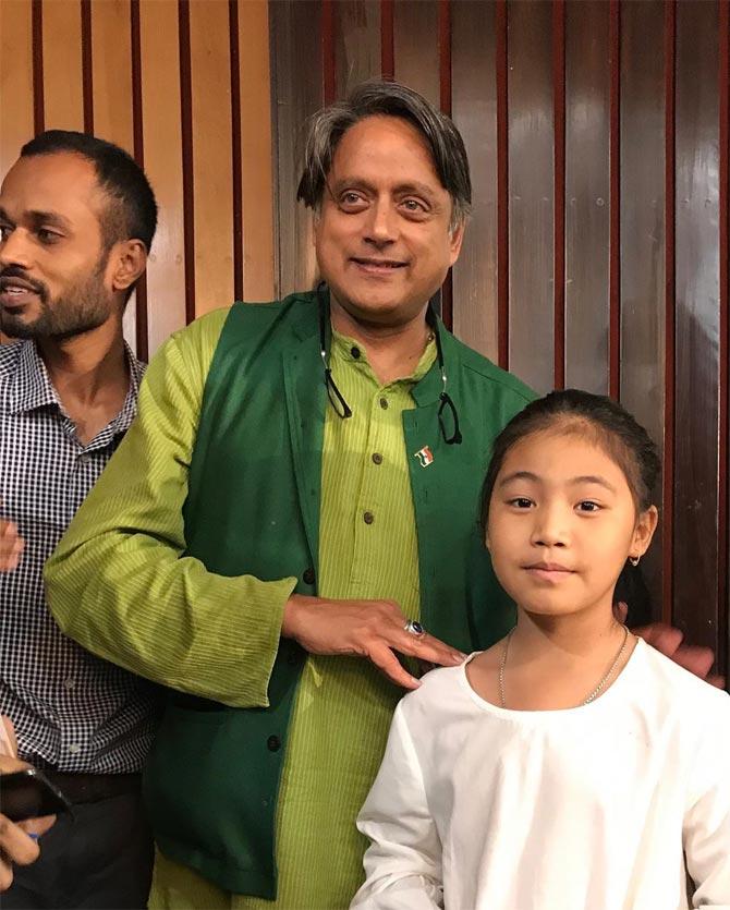 In June last year, she stood near Parliament premises to draw Prime Minister Narendra Modi's attention towards climate change. 