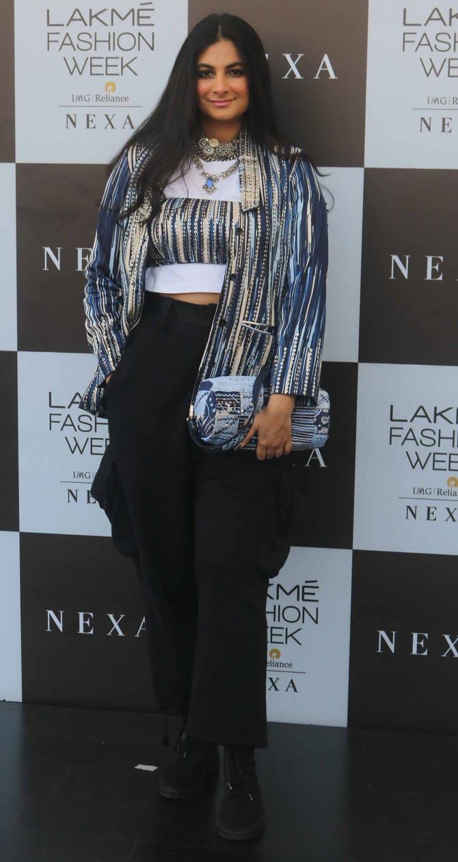 Designer Rhea Kapoor too showcased few of her creations at Lakme Fashion Week Summer/Resort 2020, Day 4.