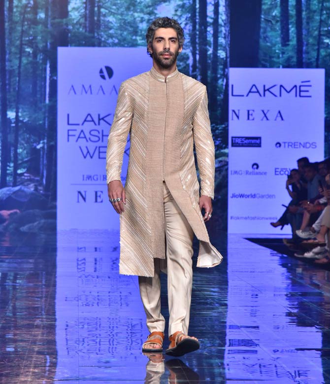 Jim Sarbh turned show stopper for Amaare Couture at Lakme Fashion Week Summer/Resort 2020, Day 5.