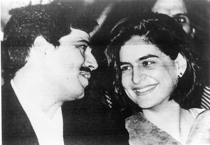 Priyanka Gandhi, daughter of the late Rajiv Gandhi and former Congress president Sonia Gandhi, married businessman Robert Vadra on February 18, 1997, at the Gandhi residence, at 10 Janpath in New Delhi. 